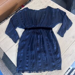 Stella McCartney Navy Long Sleeve Dress